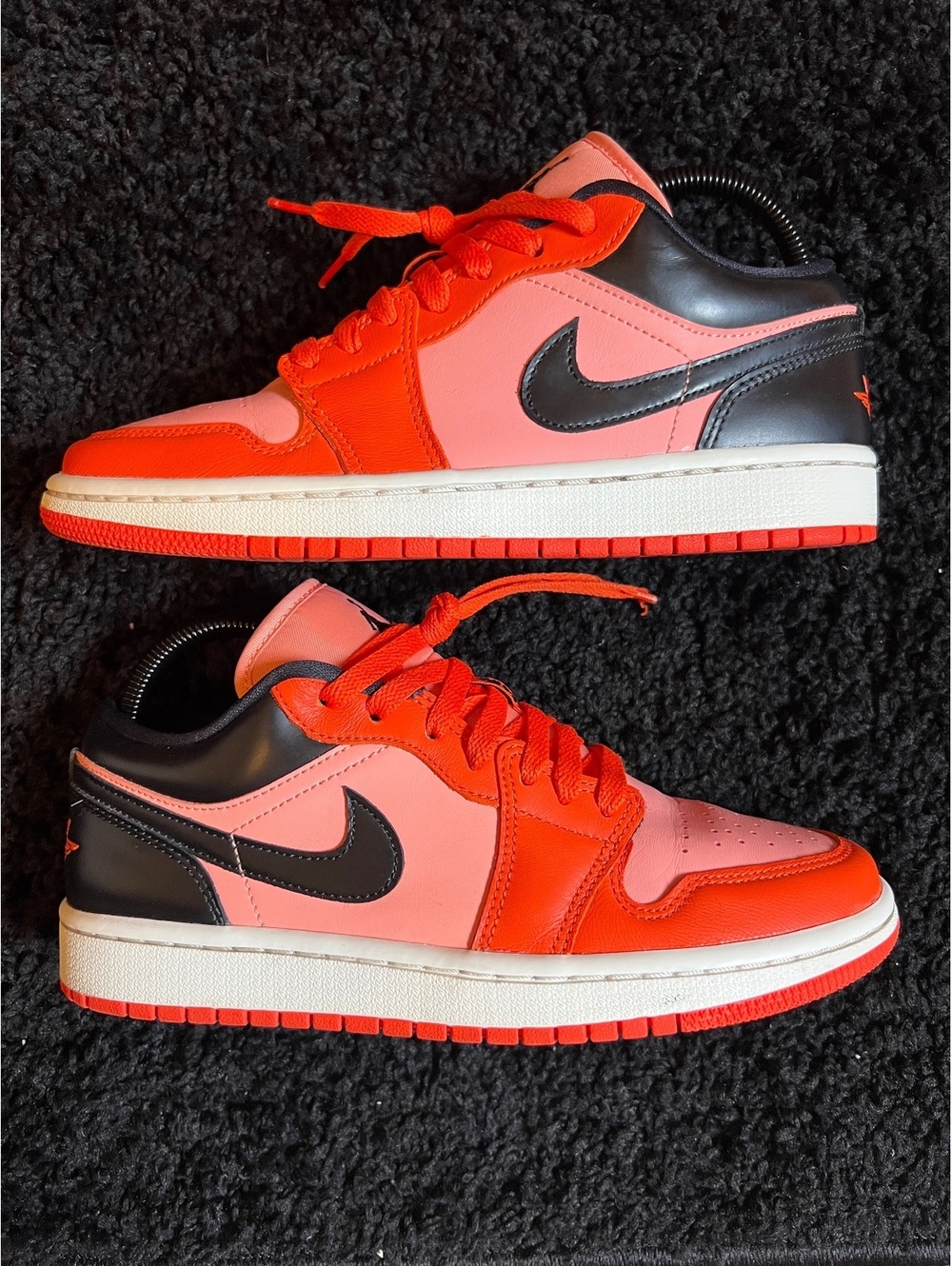 Wmns Air Jordan 1 Low SE 'Rush Orange Black'